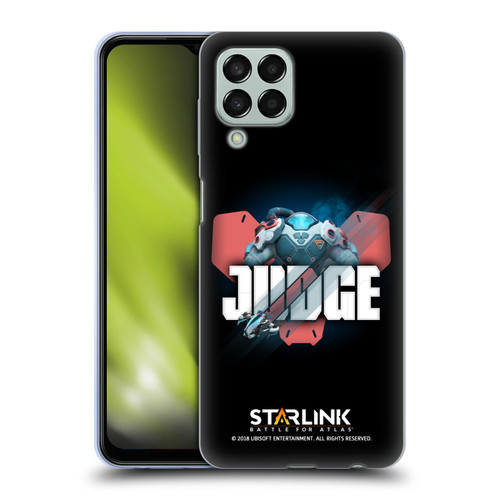 Starlink Battle for Atlas Character Art Judge Soft Gel Case for Samsung Galaxy M33 (2022)