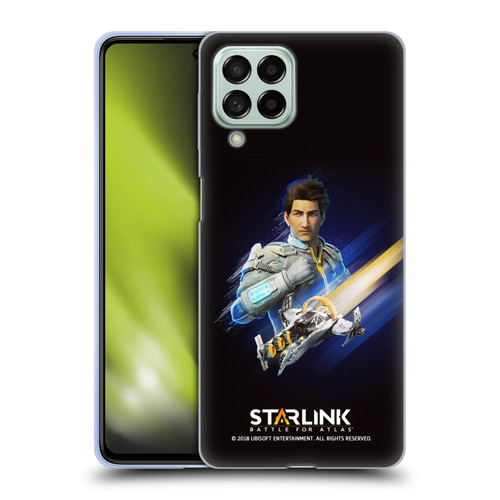 Starlink Battle for Atlas Character Art Mason Arana Soft Gel Case for Samsung Galaxy M53 (2022)