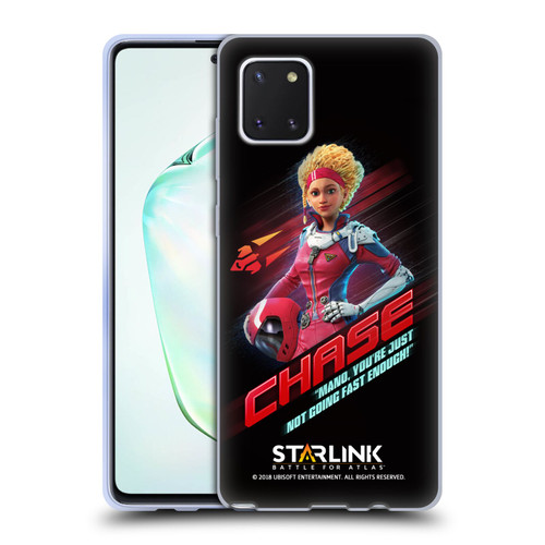 Starlink Battle for Atlas Character Art Calisto Chase Da Silva Soft Gel Case for Samsung Galaxy Note10 Lite