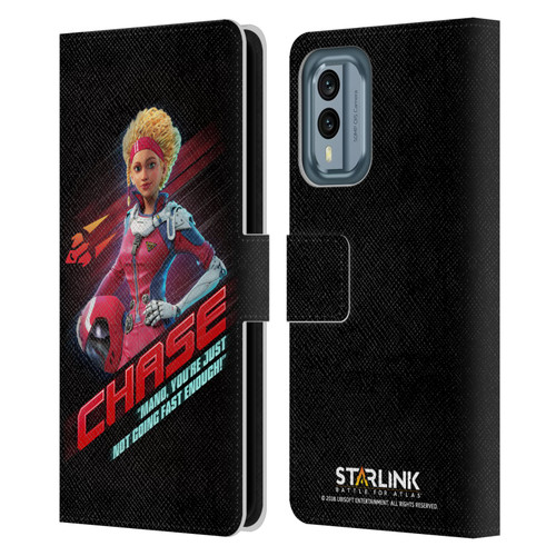 Starlink Battle for Atlas Character Art Calisto Chase Da Silva Leather Book Wallet Case Cover For Nokia X30