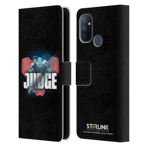 Starlink Battle for Atlas Character Art Judge Leather Book Wallet Case Cover For OnePlus Nord N100