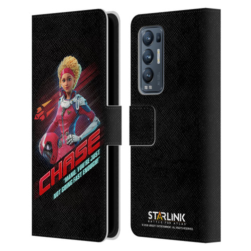 Starlink Battle for Atlas Character Art Calisto Chase Da Silva Leather Book Wallet Case Cover For OPPO Find X3 Neo / Reno5 Pro+ 5G