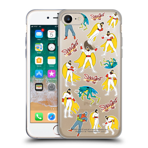 Space Ghost Coast to Coast Graphics Icons Soft Gel Case for Apple iPhone 7 / 8 / SE 2020 & 2022