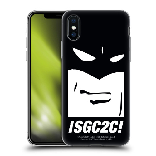 Space Ghost Coast to Coast Graphics Space Ghost Soft Gel Case for Apple iPhone X / iPhone XS