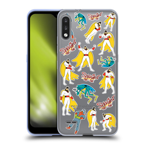 Space Ghost Coast to Coast Graphics Icons Soft Gel Case for LG K22