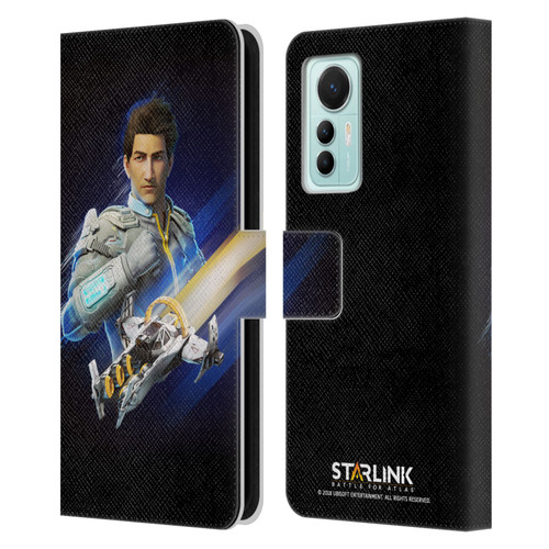 Starlink Battle for Atlas Character Art Mason Arana Leather Book Wallet Case Cover For Xiaomi 12 Lite