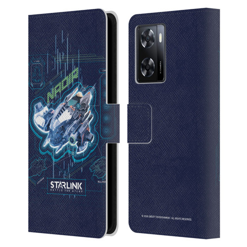 Starlink Battle for Atlas Starships Nadir Leather Book Wallet Case Cover For OPPO A57s