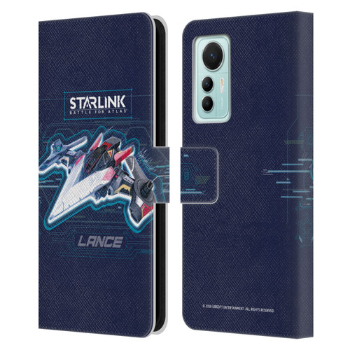 Starlink Battle for Atlas Starships Lance Leather Book Wallet Case Cover For Xiaomi 12 Lite