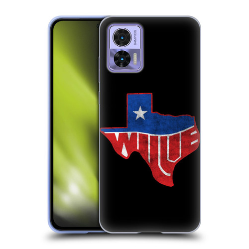 Willie Nelson Grunge Texas Soft Gel Case for Motorola Edge 30 Neo 5G