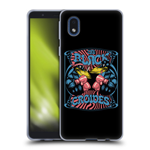 The Black Crowes Graphics Boxing Soft Gel Case for Samsung Galaxy A01 Core (2020)