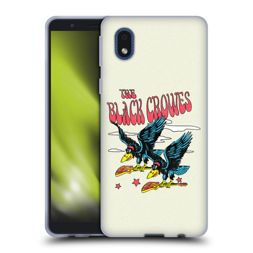 The Black Crowes Graphics Flying Guitars Soft Gel Case for Samsung Galaxy A01 Core (2020)