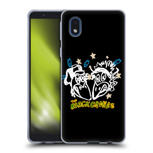The Black Crowes Graphics Heads Soft Gel Case for Samsung Galaxy A01 Core (2020)