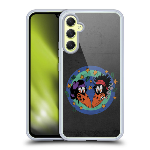 The Black Crowes Graphics Distressed Soft Gel Case for Samsung Galaxy A34 5G