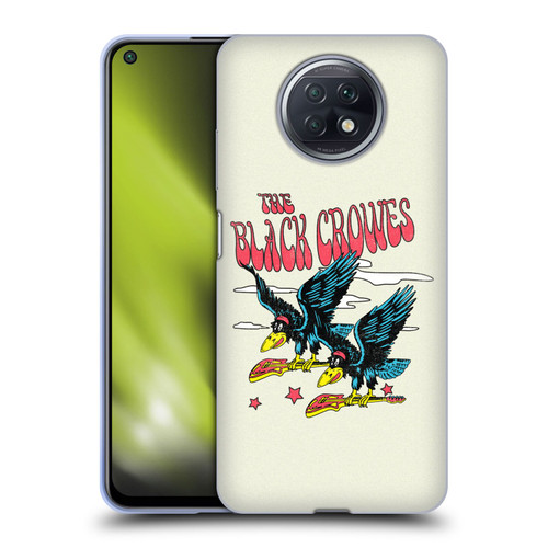The Black Crowes Graphics Flying Guitars Soft Gel Case for Xiaomi Redmi Note 9T 5G