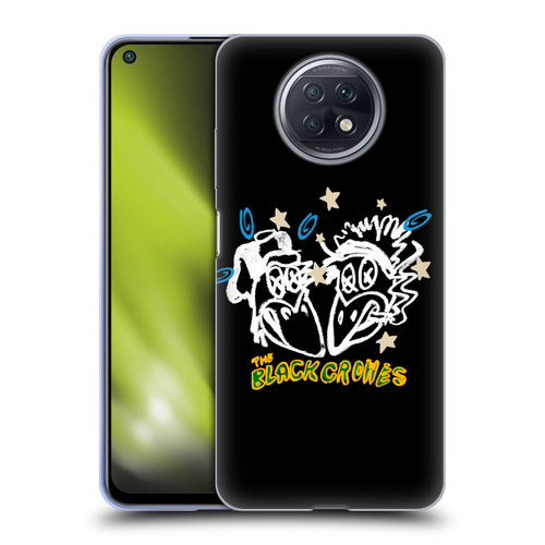 The Black Crowes Graphics Heads Soft Gel Case for Xiaomi Redmi Note 9T 5G