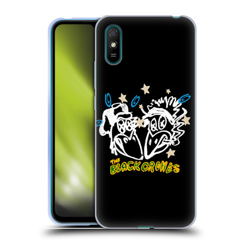 The Black Crowes Graphics Heads Soft Gel Case for Xiaomi Redmi 9A / Redmi 9AT