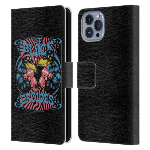 The Black Crowes Graphics Boxing Leather Book Wallet Case Cover For Apple iPhone 14