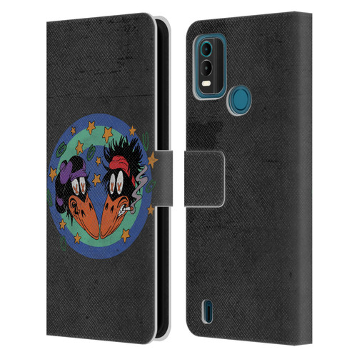 The Black Crowes Graphics Distressed Leather Book Wallet Case Cover For Nokia G11 Plus