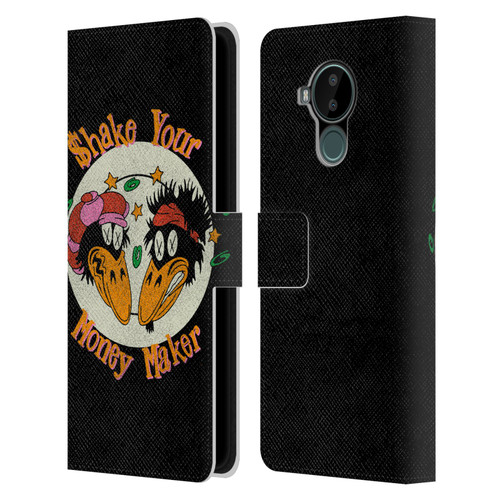 The Black Crowes Graphics Shake Your Money Maker Leather Book Wallet Case Cover For Nokia C30
