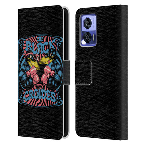 The Black Crowes Graphics Boxing Leather Book Wallet Case Cover For Motorola Edge 30 Neo 5G
