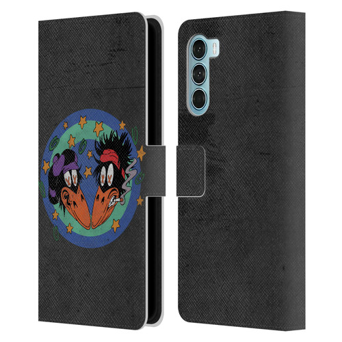 The Black Crowes Graphics Distressed Leather Book Wallet Case Cover For Motorola Edge S30 / Moto G200 5G