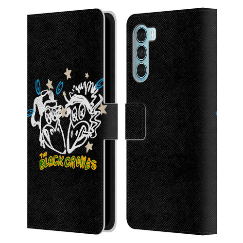 The Black Crowes Graphics Heads Leather Book Wallet Case Cover For Motorola Edge S30 / Moto G200 5G