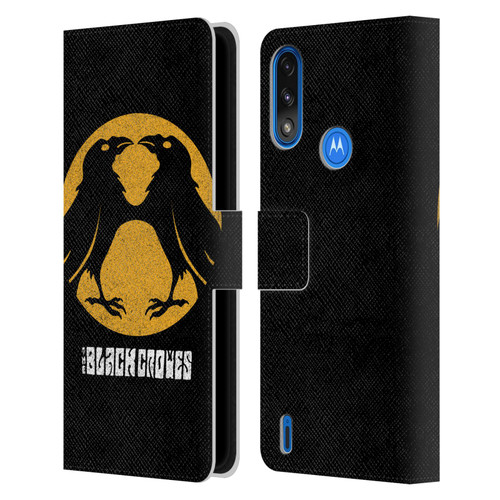 The Black Crowes Graphics Circle Leather Book Wallet Case Cover For Motorola Moto E7 Power / Moto E7i Power