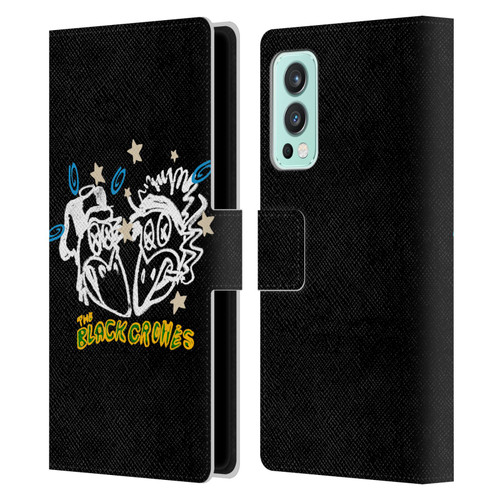 The Black Crowes Graphics Heads Leather Book Wallet Case Cover For OnePlus Nord 2 5G