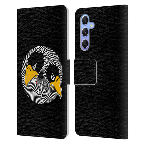 The Black Crowes Graphics Artwork Leather Book Wallet Case Cover For Samsung Galaxy A34 5G