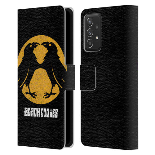 The Black Crowes Graphics Circle Leather Book Wallet Case Cover For Samsung Galaxy A52 / A52s / 5G (2021)