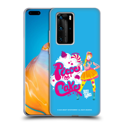 Just Dance Artwork Compositions Piece Of Cake Soft Gel Case for Huawei P40 Pro / P40 Pro Plus 5G