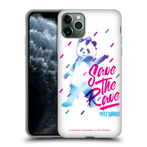 Just Dance Artwork Compositions Save The Rave Soft Gel Case for Apple iPhone 11 Pro Max
