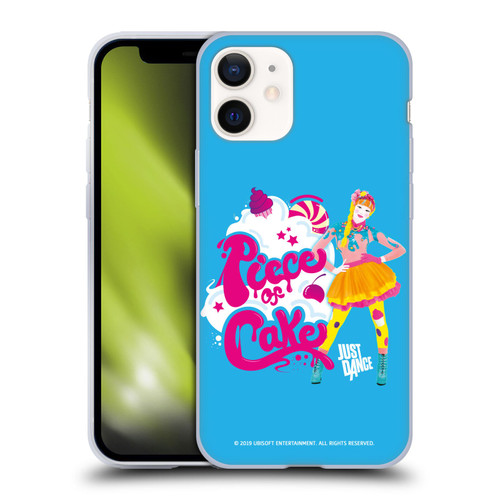 Just Dance Artwork Compositions Piece Of Cake Soft Gel Case for Apple iPhone 12 Mini