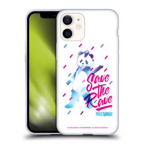 Just Dance Artwork Compositions Save The Rave Soft Gel Case for Apple iPhone 12 Mini