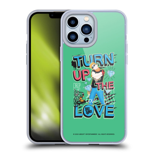 Just Dance Artwork Compositions Drop The Beat Soft Gel Case for Apple iPhone 13 Pro Max