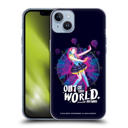 Just Dance Artwork Compositions Out Of This World Soft Gel Case for Apple iPhone 14 Plus