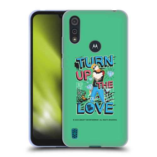 Just Dance Artwork Compositions Drop The Beat Soft Gel Case for Motorola Moto E6s (2020)