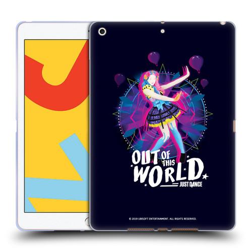 Just Dance Artwork Compositions Out Of This World Soft Gel Case for Apple iPad 10.2 2019/2020/2021