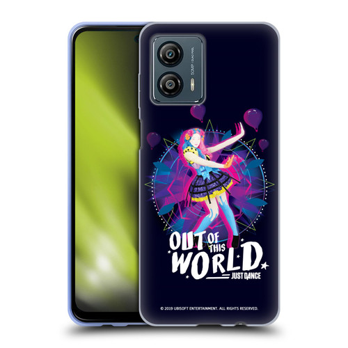 Just Dance Artwork Compositions Out Of This World Soft Gel Case for Motorola Moto G53 5G