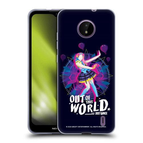Just Dance Artwork Compositions Out Of This World Soft Gel Case for Nokia C10 / C20