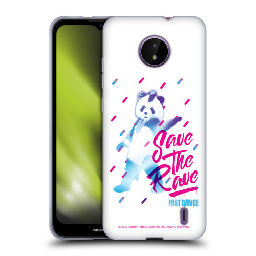 Just Dance Artwork Compositions Save The Rave Soft Gel Case for Nokia C10 / C20