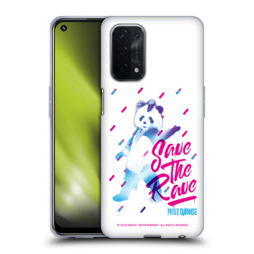 Just Dance Artwork Compositions Save The Rave Soft Gel Case for OPPO A54 5G