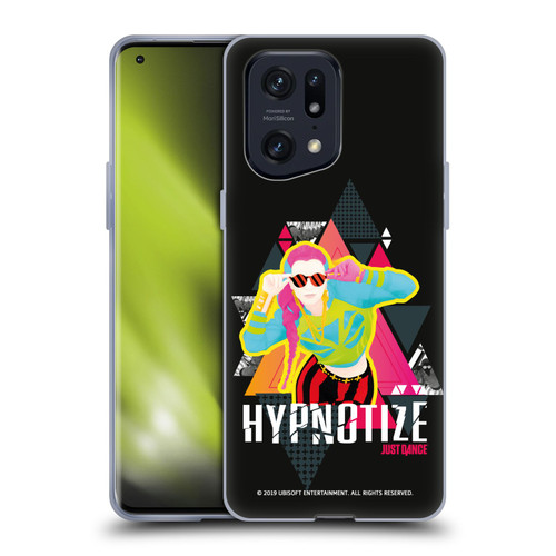 Just Dance Artwork Compositions Hypnotize Soft Gel Case for OPPO Find X5 Pro