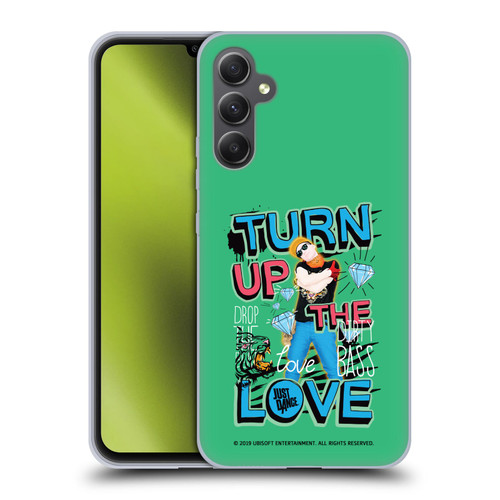Just Dance Artwork Compositions Drop The Beat Soft Gel Case for Samsung Galaxy A34 5G