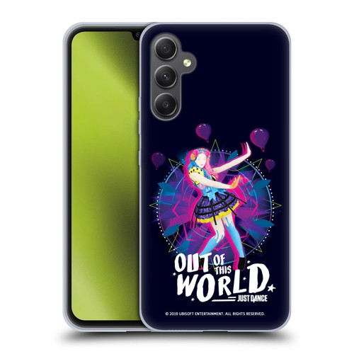 Just Dance Artwork Compositions Out Of This World Soft Gel Case for Samsung Galaxy A34 5G