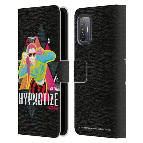 Just Dance Artwork Compositions Hypnotize Leather Book Wallet Case Cover For HTC Desire 21 Pro 5G