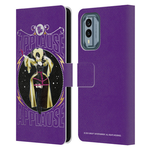 Just Dance Artwork Compositions Applause Leather Book Wallet Case Cover For Nokia X30