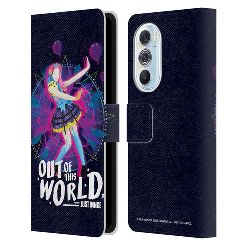 Just Dance Artwork Compositions Out Of This World Leather Book Wallet Case Cover For Motorola Edge X30