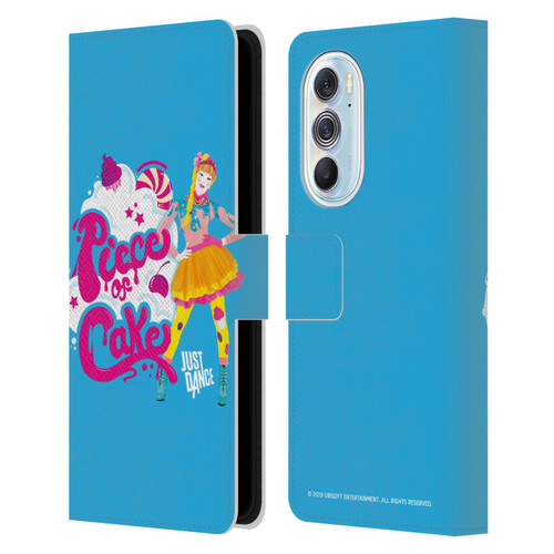 Just Dance Artwork Compositions Piece Of Cake Leather Book Wallet Case Cover For Motorola Edge X30