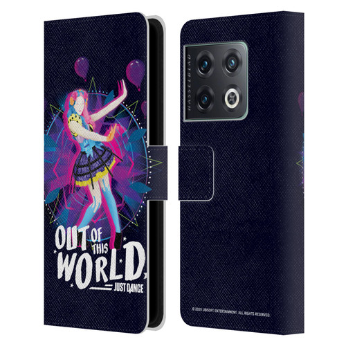 Just Dance Artwork Compositions Out Of This World Leather Book Wallet Case Cover For OnePlus 10 Pro